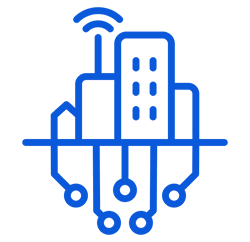 Smart Infrastructure Icon